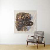 Gordon setter met fazanten, Kunst Wandkleed (In Situ (horizontaal))