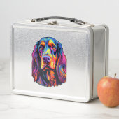 Gordon Setter Neon Design (In situ)