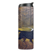Gordon Setter over Point Tumbler Thermosbeker (Gedraaid links)