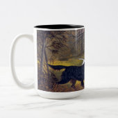 Gordon Setter over Point Tweekleurige Koffiemok (Links)