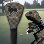 Gordon Setter over Weathered Gordon Golfheadcover