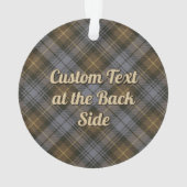 Gordon Setter over Weathered Gordon Ornament (achterkant)