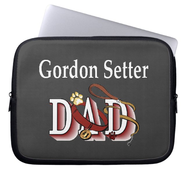 Gordon Setter Pa Laptop Sleeve (Voorkant)