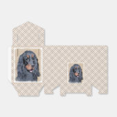 Gordon Setter Painting - Cute Original Dog Art Bedankdoosjes (Uitgevouwen)