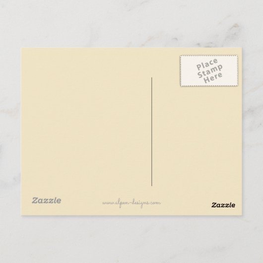 Gordon Setter Painting - Cute Original Dog Art Briefkaart (Achterkant)