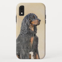 Gordon Setter Painting - Cute Original Dog Art