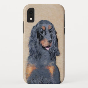 Gordon Setter Painting - Cute Original Dog Art Case-Mate iPhone Case