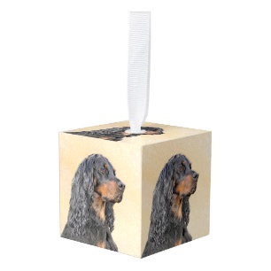 Gordon Setter Painting - Cute Original Dog Art Decoratie