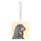 Gordon Setter Painting - Cute Original Dog Art Decoratie (Rechts)