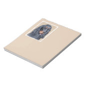 Gordon Setter Painting - Cute Original Dog Art Notitieblok (Linkerzijde)