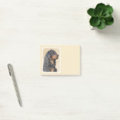Gordon Setter Painting - Cute Original Dog Art Post-it® Notes (Kantoor)