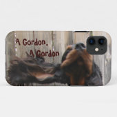 Gordon Setter Painting iPhone 5 Hoesje (Achterkant (horizontaal))