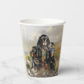 Gordon Setter  Papieren Bekers (Achterkant)