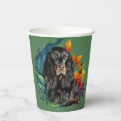 Gordon Setter  Papieren Bekers (Achterkant)