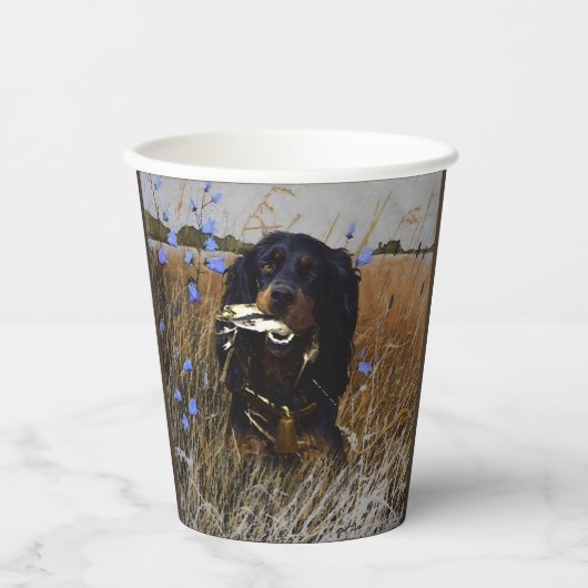 Gordon Setter  Papieren Bekers (Voorkant)