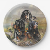 Gordon Setter Papieren Bordje (Voorkant)