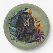 Gordon Setter Papieren Bordje (Voorkant)