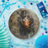 Gordon Setter Papieren Bordje (Feest)