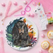 Gordon Setter Papieren Bordje (Feest)