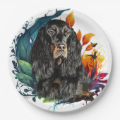 Gordon Setter Papieren Bordje (Voorkant)