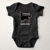 Gordon Setter Piccon Romper (Voorkant)