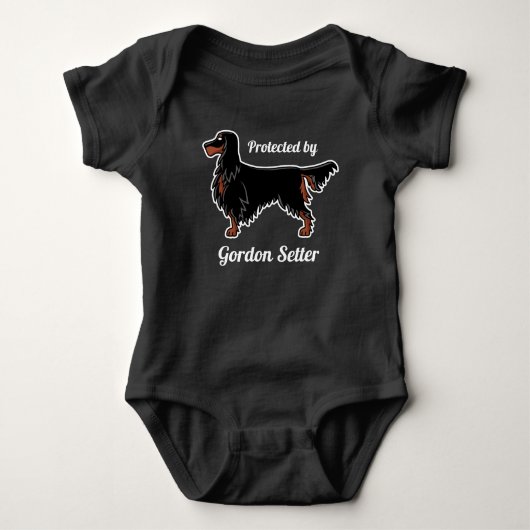 Gordon Setter Piccon Romper (Voorkant)