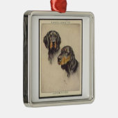 Gordon Setter Player Cigarette Kaart Ornament (Rechts)