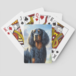 Gordon Setter Pokerkaarten