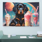 Gordon Setter Puppy N Milkshakes Spandoek (Beurs)