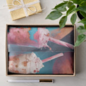 Gordon Setter Puppy N Milkshakes Tissuepapier (Geschenk)