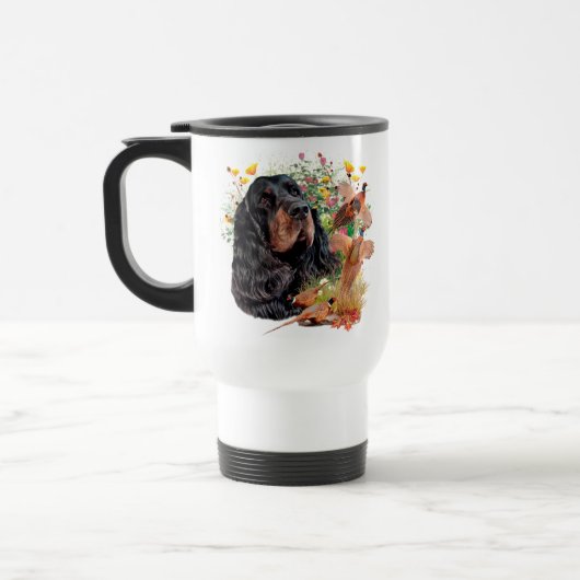 Gordon Setter Reisbeker (Links)