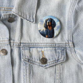 Gordon Setter Ronde Button 5,7 Cm