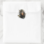 Gordon Setter Ronde Sticker (Tas)