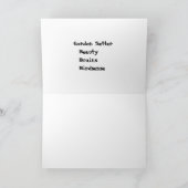 Gordon Setter Schilderij Dank u Opmerking Kaart (Binnen)