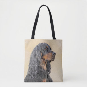 Gordon Setter-schilderij - Mooie originele honden Tote Bag