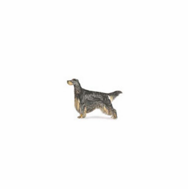 Gordon Setter Sculptured Sleutelhanger Fotobeeldje Sleutelhanger (Voorkant)