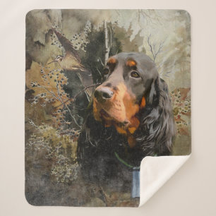 Gordon Setter Sherpa Deken