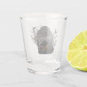 Gordon Setter Shot Glas (Achterkant)
