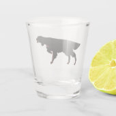 Gordon Setter Shot Glass Shot Glas (Achterkant)