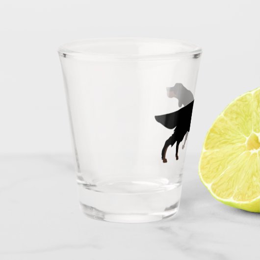 Gordon Setter Shot Glass Shot Glas (Links)
