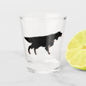 Gordon Setter Shot Glass Shot Glas (Voorkant)