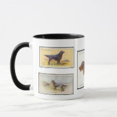 Gordon Setter Sigarettenkaarten Keramische Mok (Links)