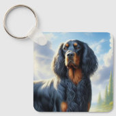 Gordon Setter Sleutelhanger (Voorkant)