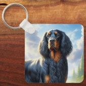 Gordon Setter Sleutelhanger (Voorkant)