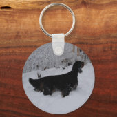Gordon Setter Sleutelhanger (Voorkant)