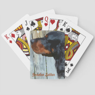 Gordon Setter Speelkaarten