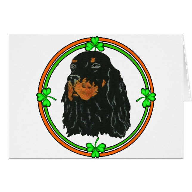 Gordon Setter St Patricks (Voorkant Horizontaal)
