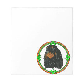 Gordon Setter St Patricks Notitieblok