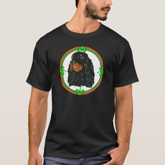 Gordon Setter St Patricks T-shirt (Voorkant)
