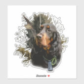 Gordon Setter Sticker (Vel)